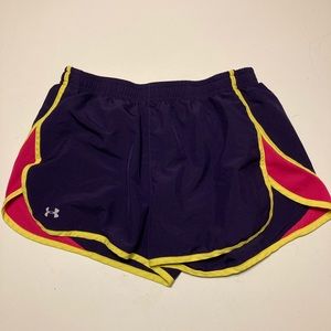 Under Armour Heat Gear Lined Nylon Running Shorts M